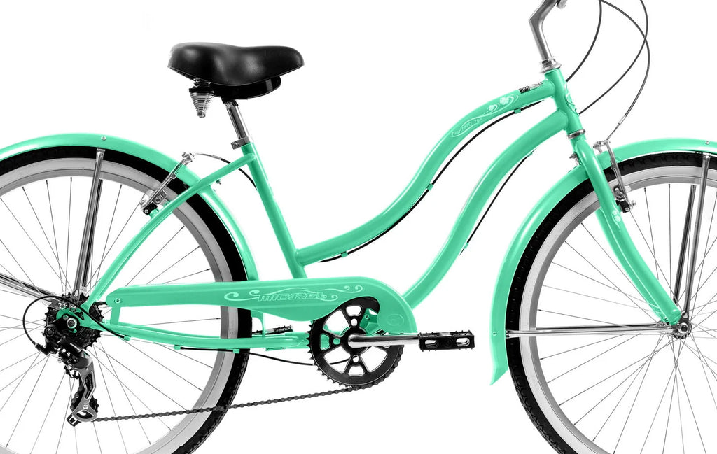 26 In. Single Speed Beach Cruiser Bicycle Pink H815