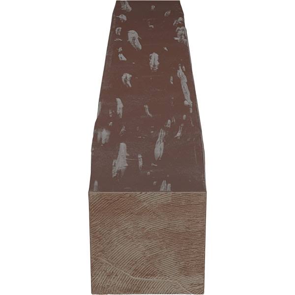 Aged Pecan Faux Wood Fireplace Mantel L2814