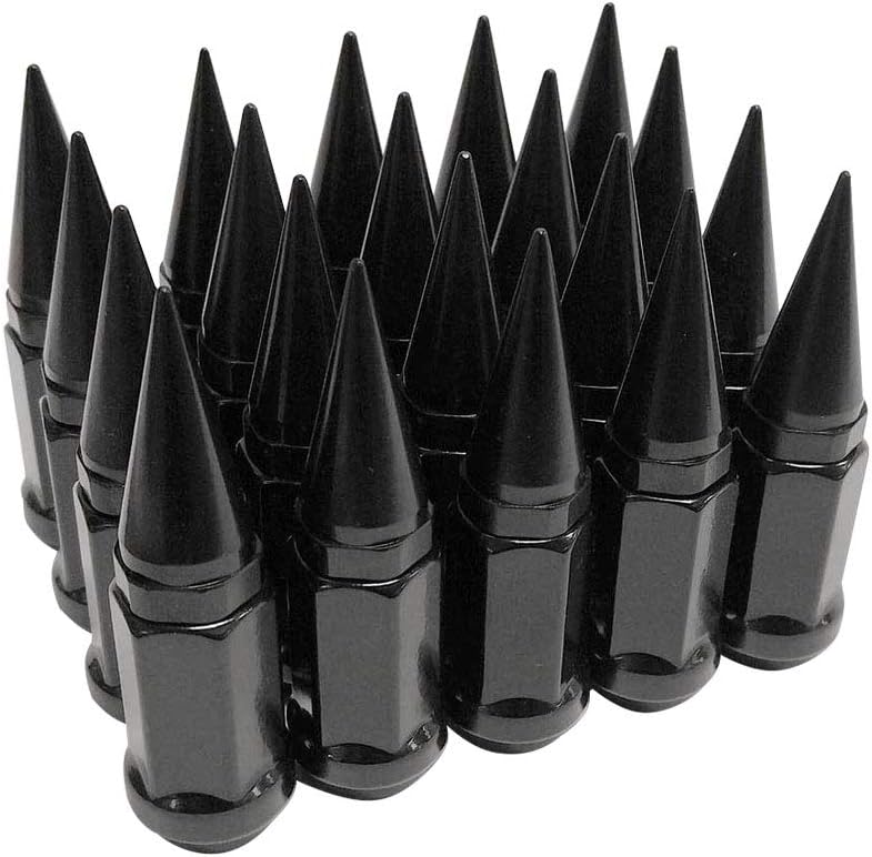 Set of 20 Blue Spike Lug Nuts G609