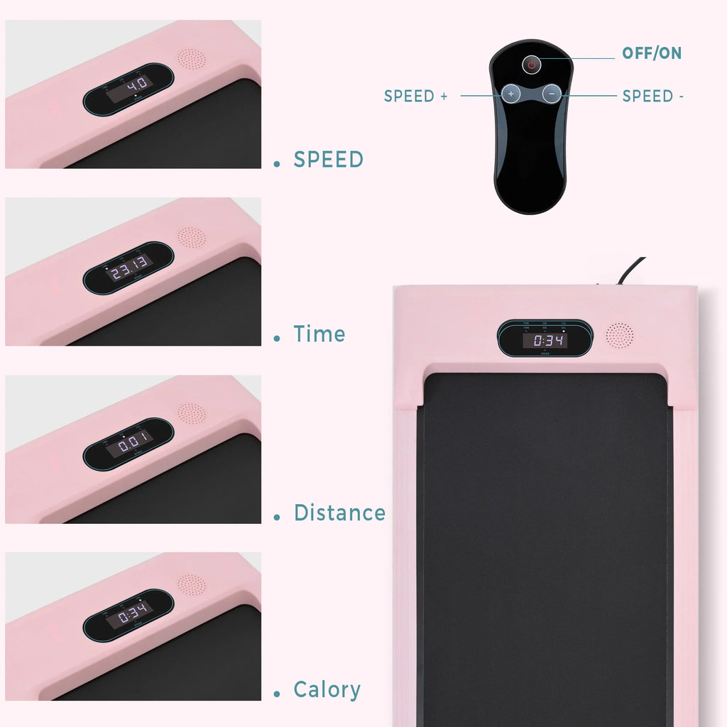 2-in-1 Under Desk Treadmill Walking Pad 2.5HP E895