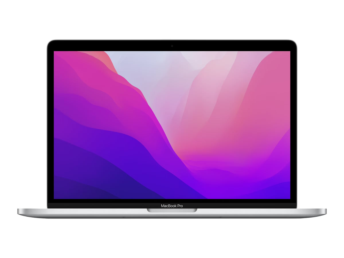 Refurbished 13-inch MacBook Pro Laptop with M2 chip, 8GB RAM, 512GB SSD, Silver S1259