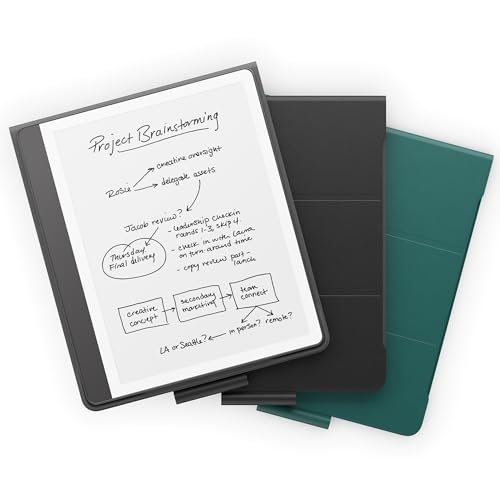 Plant-Based Leather Folio Cover with Magnetic Attach H6492