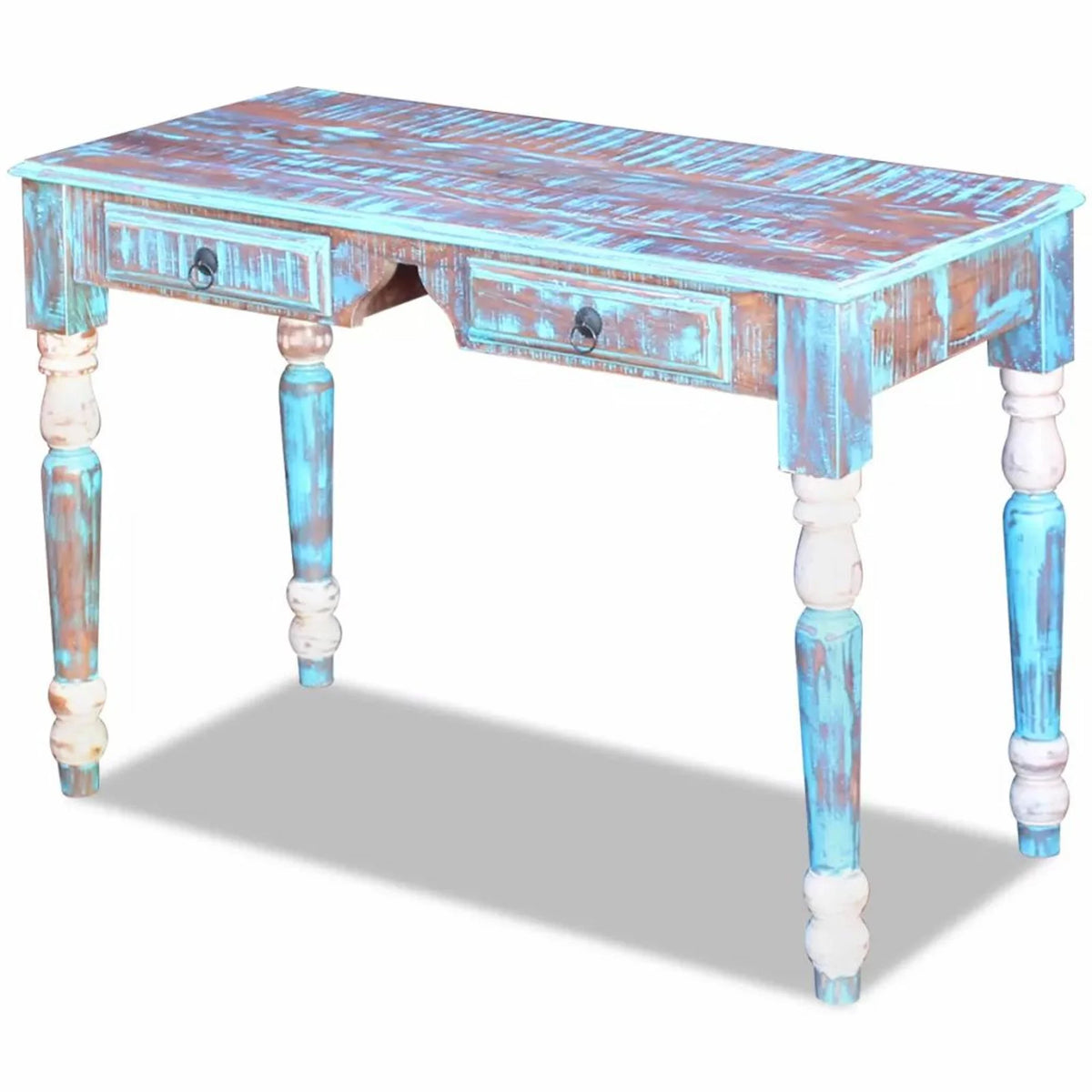 Solid Reclaimed Wood Desk E386445