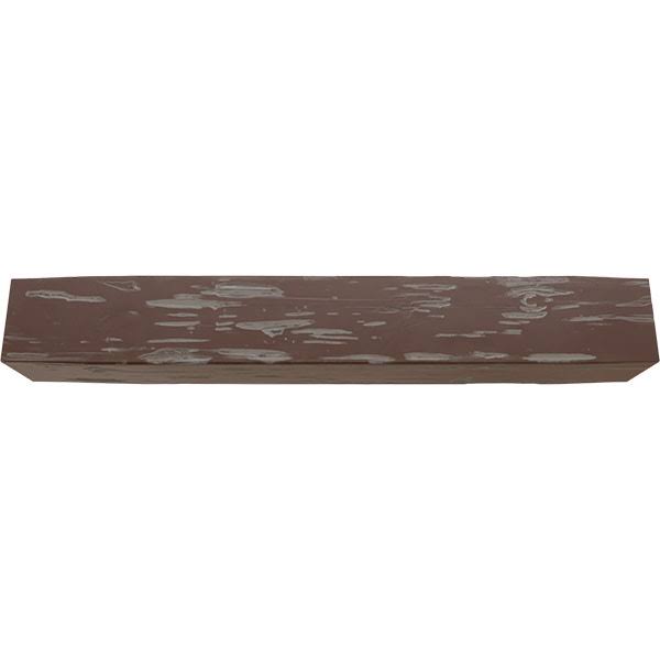 Aged Pecan Faux Wood Fireplace Mantel L2814