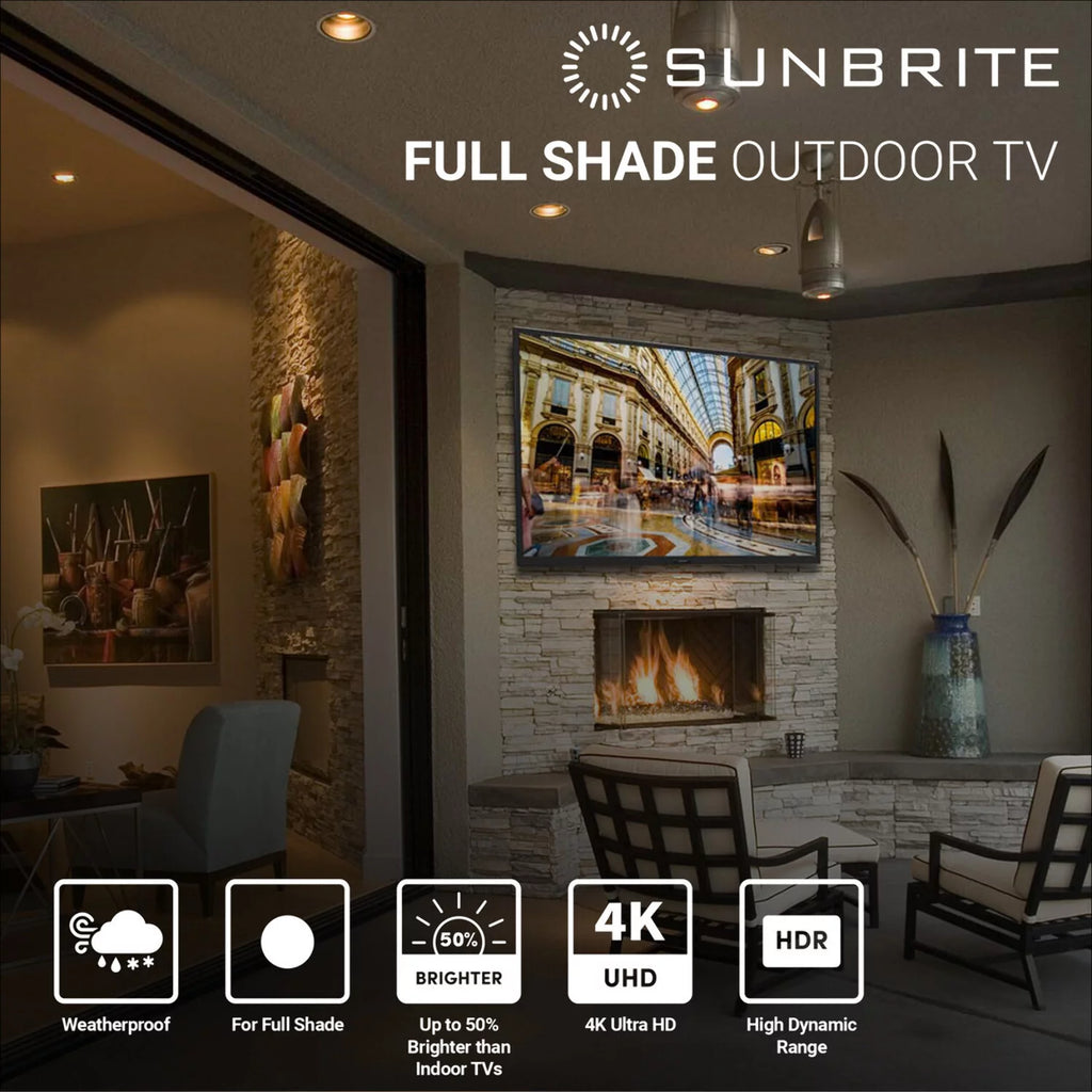 55-inch Full Shade Outdoor 4K Ultra HD HDR LED Weatherproof Television P685852