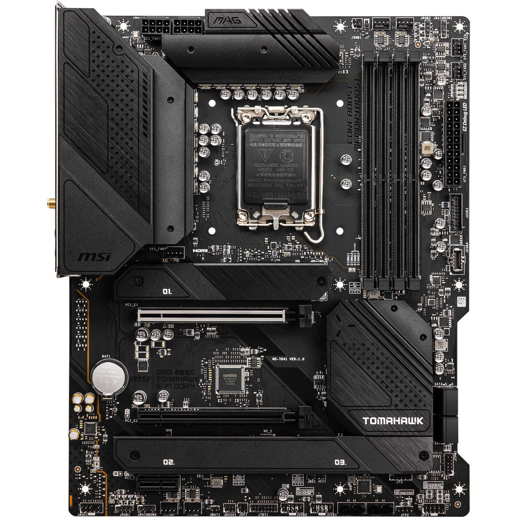 MAG B660 TOMAHAWK WIFI DDR4 LGA 1700 Intel B660 SATA 6Gb/s ATX Intel Motherboard X9701