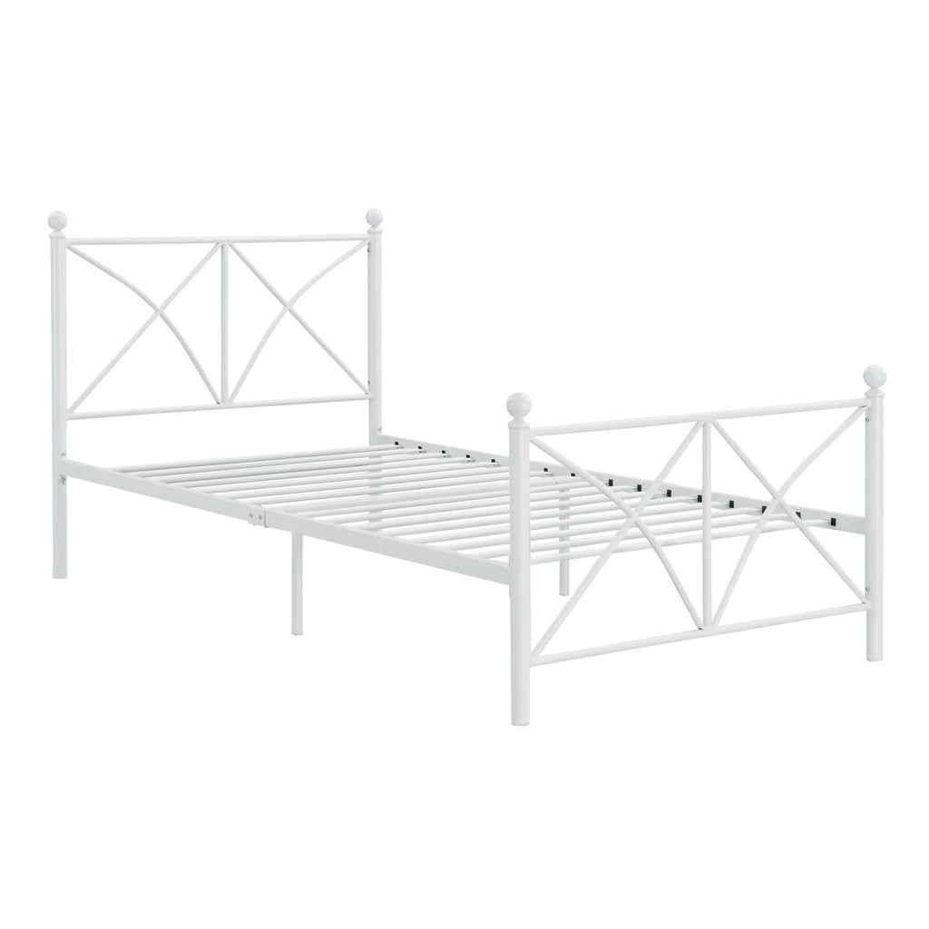 Twin Size Metal Bed Y81838