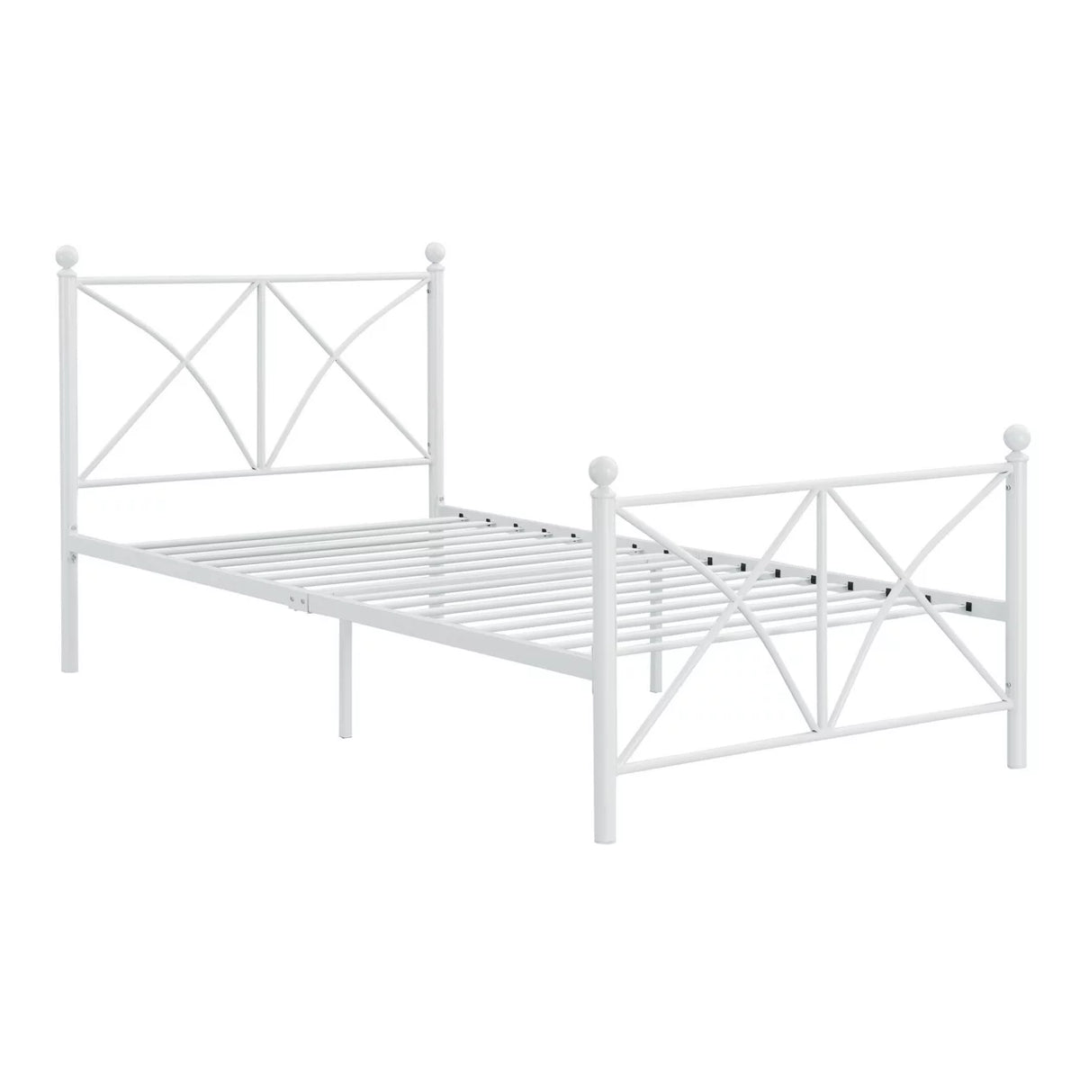 Twin Size Metal Bed Y81838