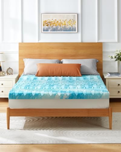 3 Inch 7-Zone Queen Memory Foam Mattress Topper X200845