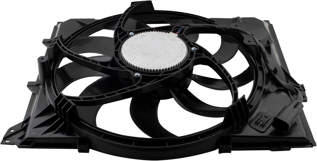 Radiator Cooling Fan Assembly for BMW 3.0L N52N Engine S915