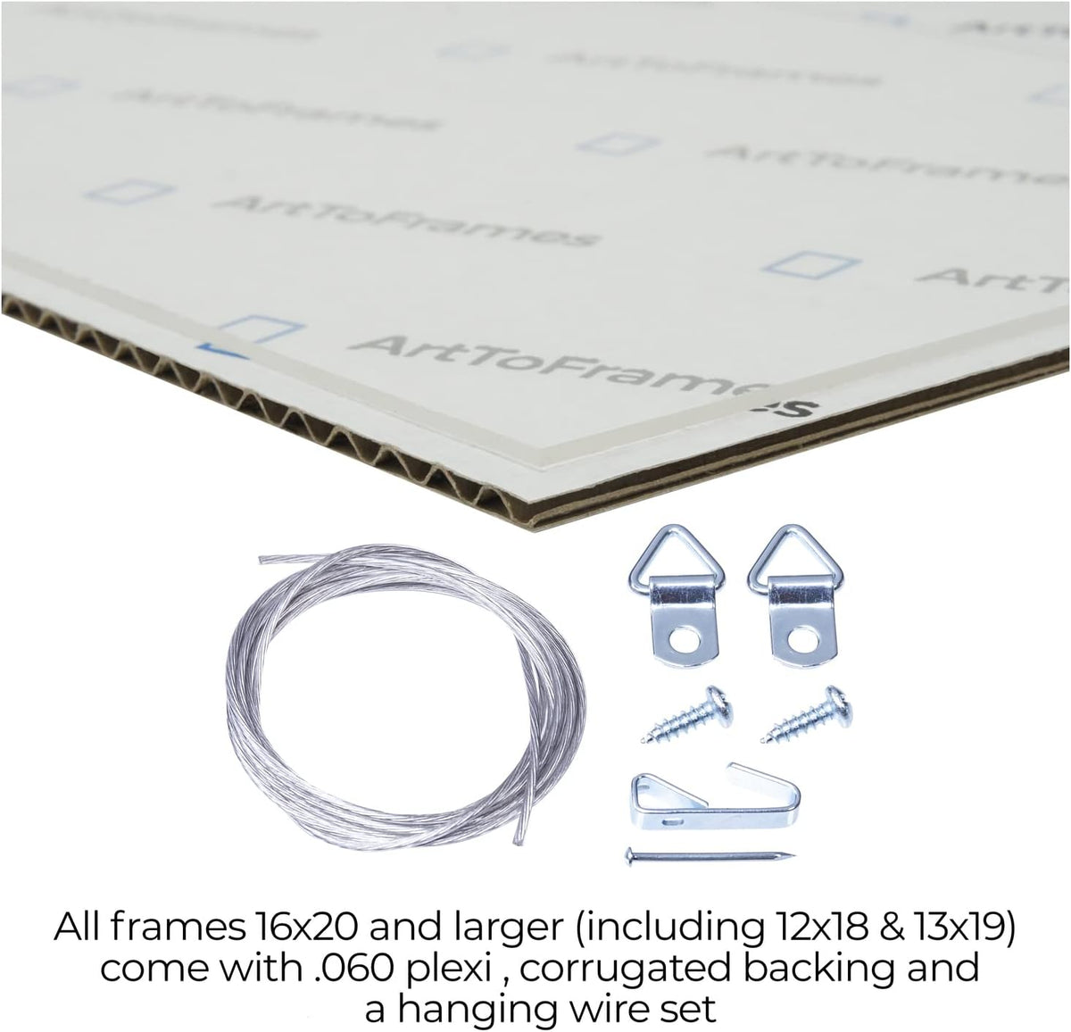 28x37 Inch Black Picture Frame with Economy Acrylic G365537
