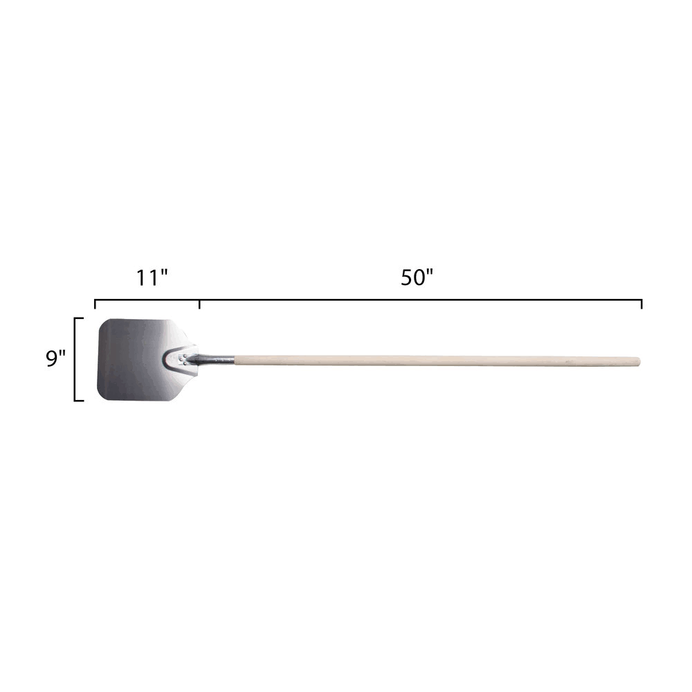 9 in x 11 in Aluminum Pizza Peel X896399