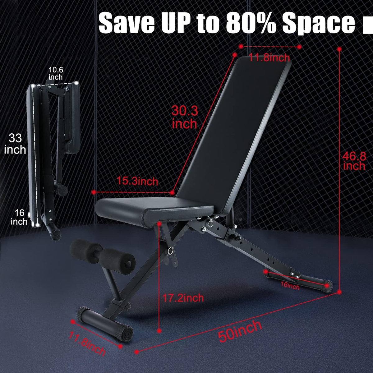 Adjustable Weight Bench R43127
