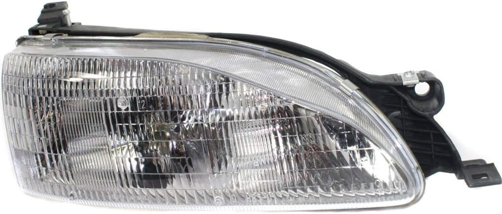 Toyota Camry 1995-1996 Headlight Assembly Passenger Side D1132