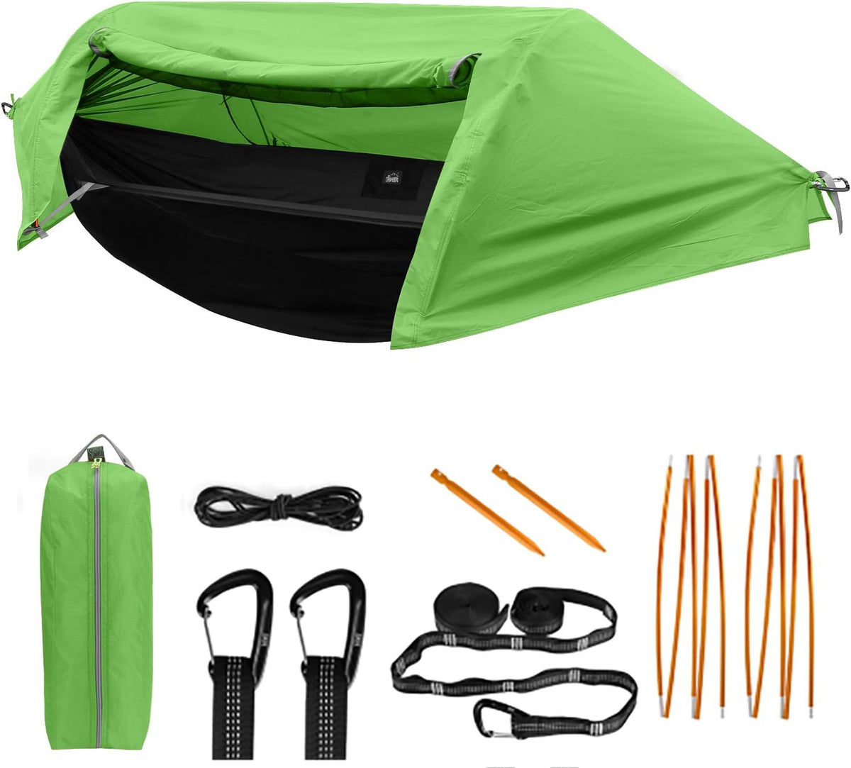 Camping Hammock with Mosquito Net and Rainfly V69127