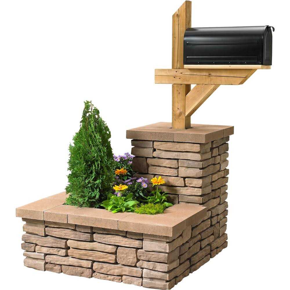 12-in L x 4-in H x 5.75-in D Concrete Retaining Wall Block V46529