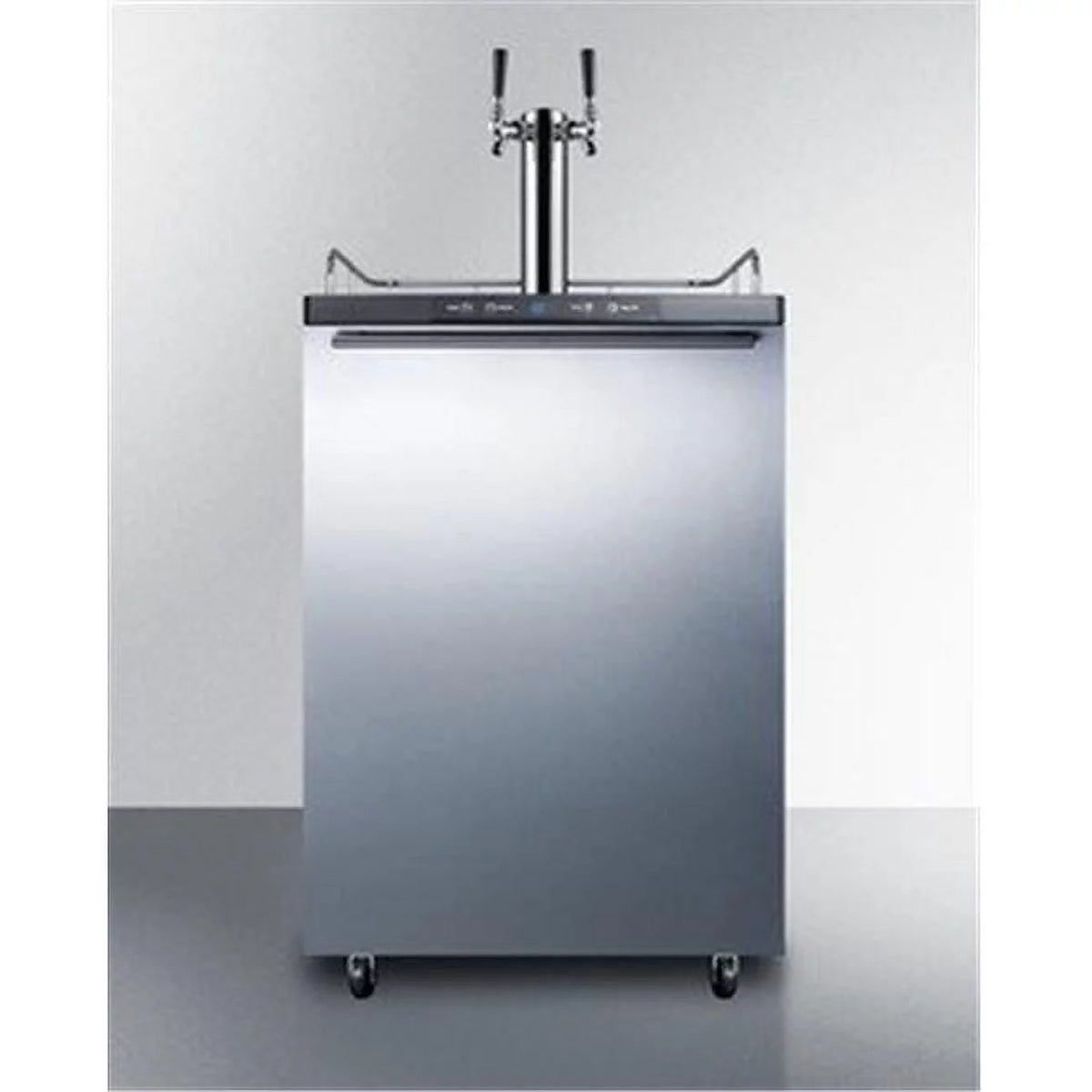 Black Dual Tap Built-in Beer Dispenser H335887