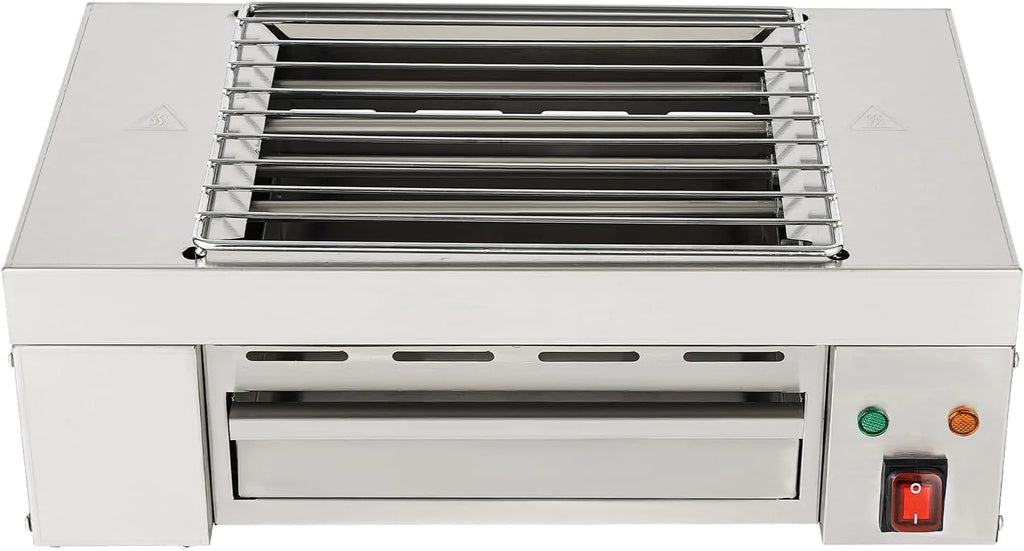 Commercial Electric Barbecue Grill Adjustable Temperature X528