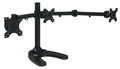 Triple Freestanding Height Adjustable Monitor Desk Mount, Black D892057