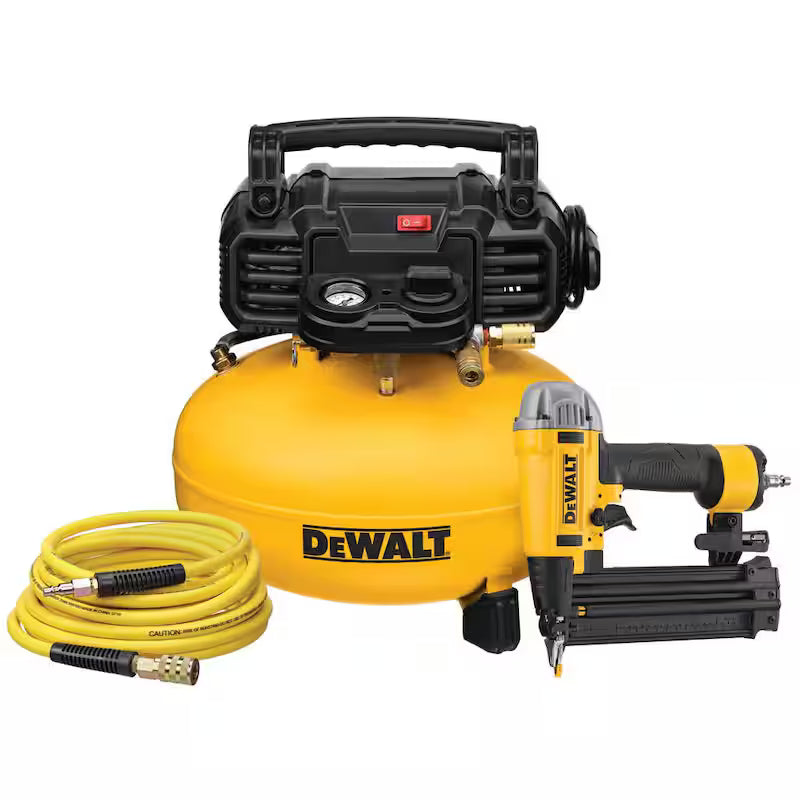 6 Gal. Brad Nailer and Pancake Air Compressor Combo Kit P122138