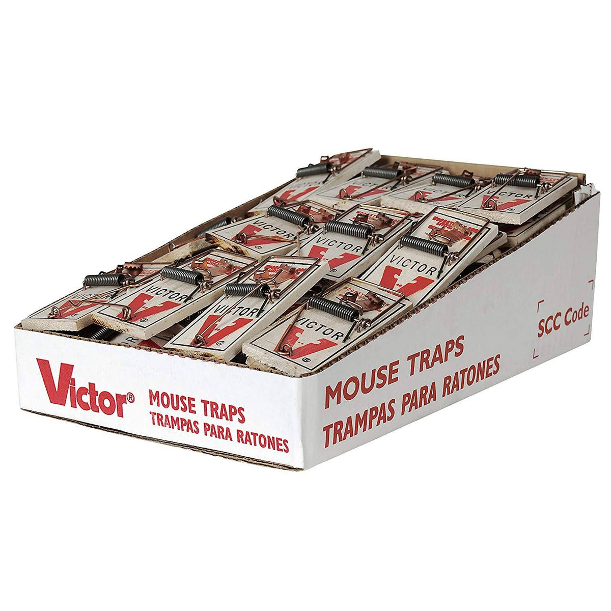Metal Pedal Mouse Trap (Pack of 72) D55116