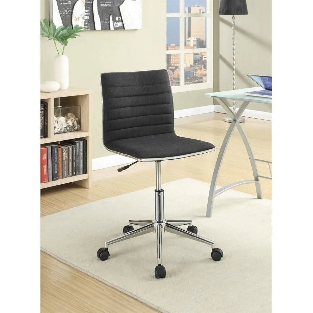 2 Piece L Shaped Desk and Office Chair Set G606