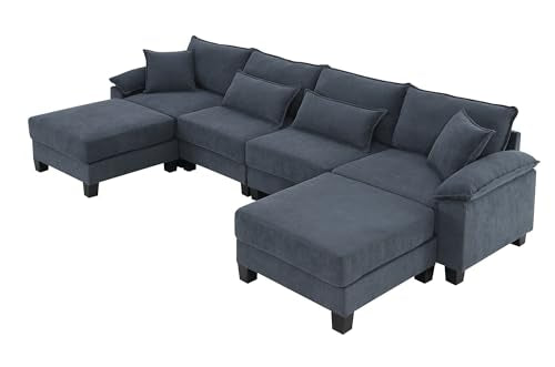 Beige Modular Sectional Sofa U374
