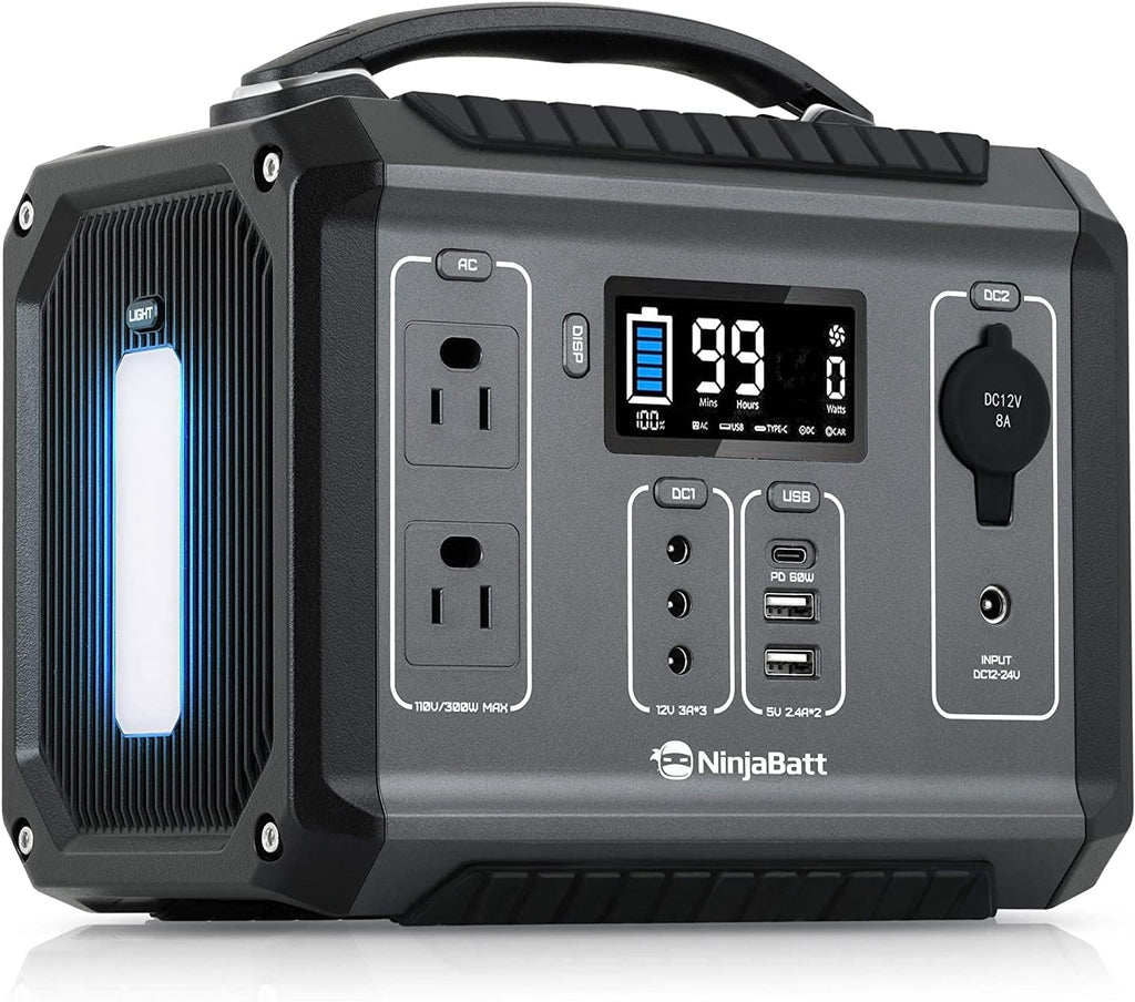 300W Portable Power Station 280Wh Solar Generator M234