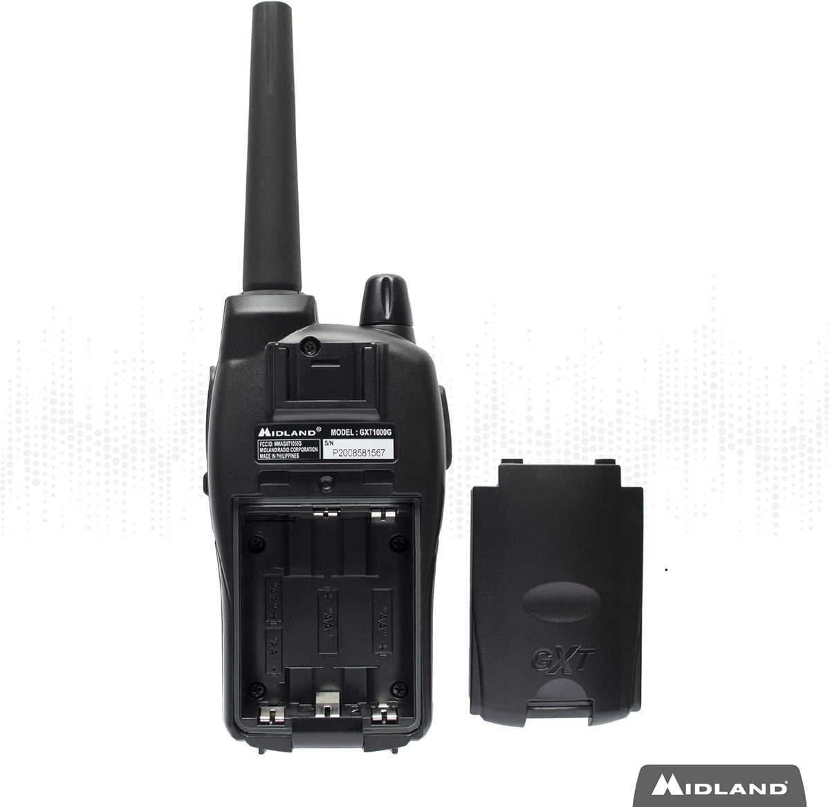 50 Channel Waterproof GMRS Two-Way Radio 3-Pack X583913