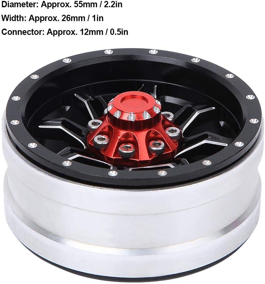 1:10 Scale 1.9inch Aluminium Alloy RC Wheel Hubs 4Pcs O7277