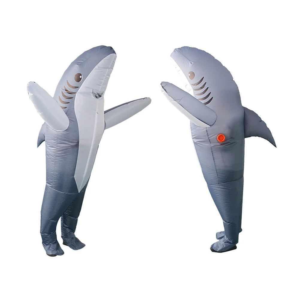 Grey Dolphin Inflatable Costume T609991