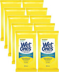 Antibacterial Hand Wipes 20 Count Pack of 10 C5480