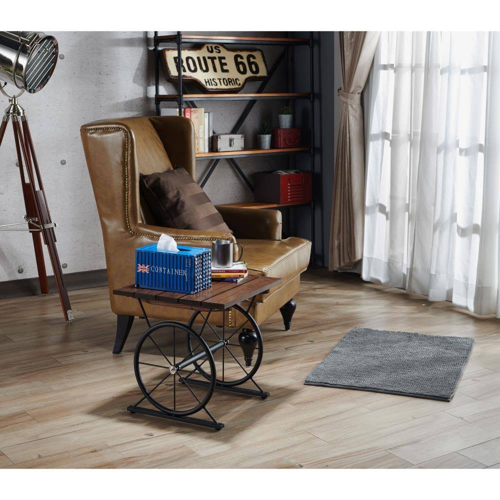 Toasted Barnwood End Table F9135