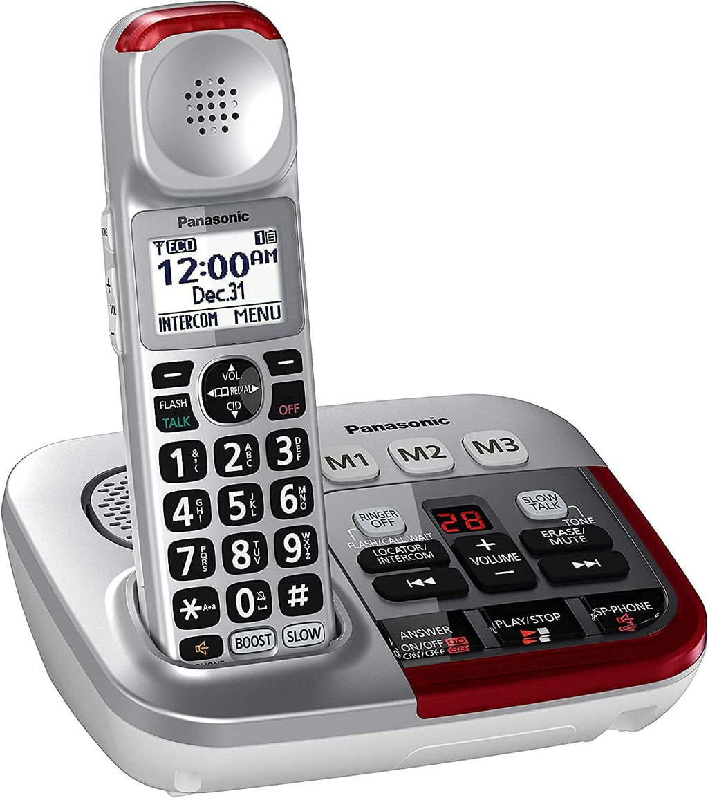 Digital Answering Machine Cordless Telephone-3 Handset A91325