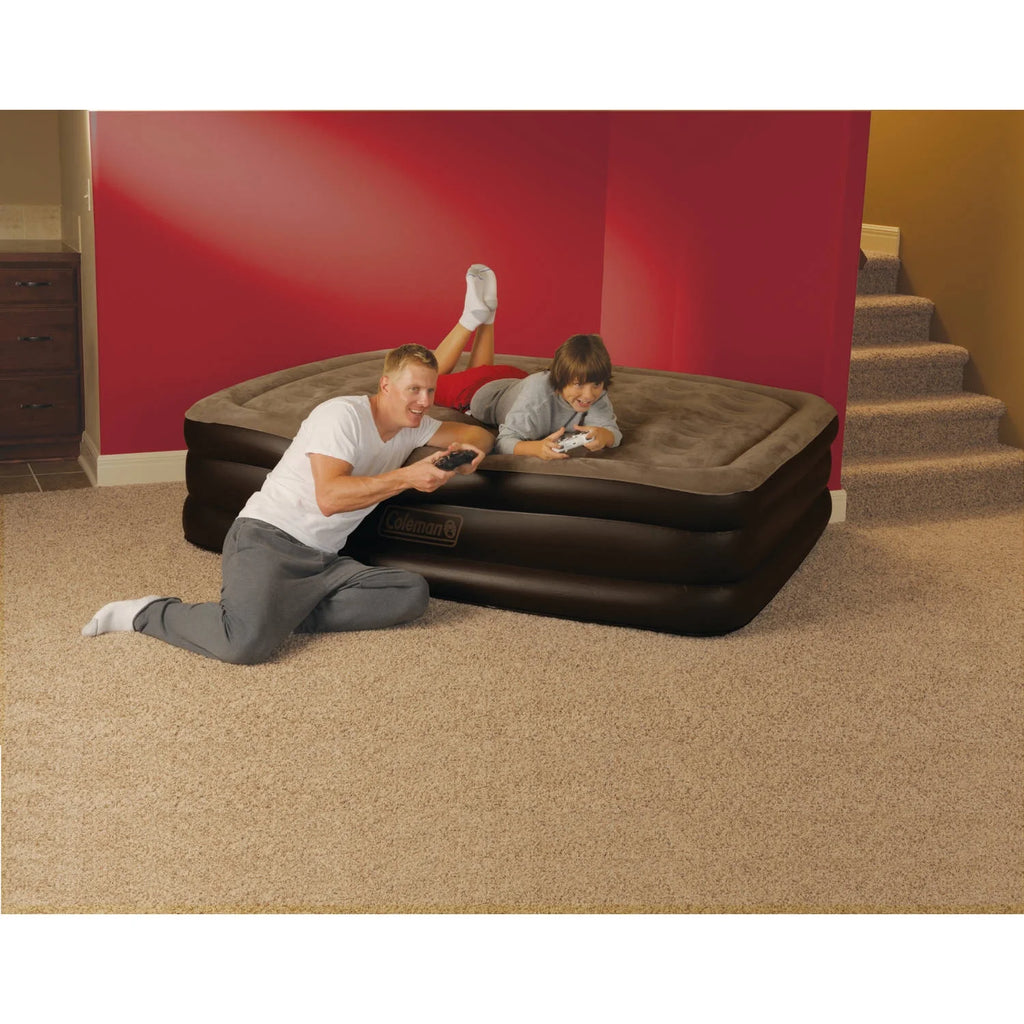 Queen Double High Airbed with Electric Pump L828