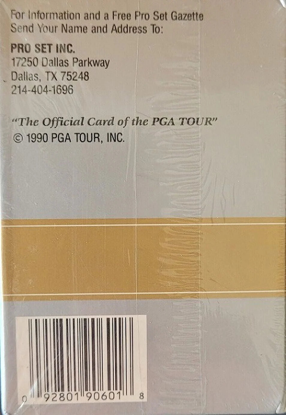 Golf Trading Cards Box (100 Cards) D225