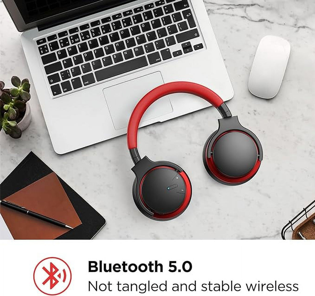 Open Box Active Noise Cancelling Over Ear Bluetooth Headphones I667343