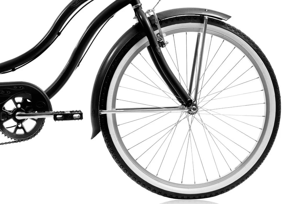 26 In. Single Speed Beach Cruiser Bicycle Pink H815