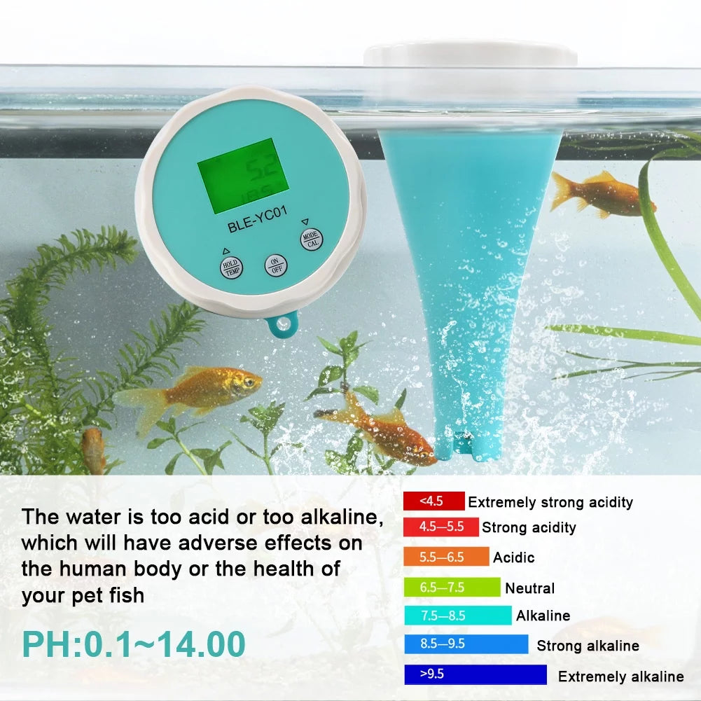 Portable 6 In 1 Water Quality Tester LCD V628