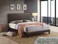 Black Queen Platform Bed W55708