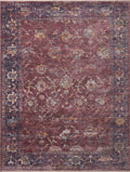 Grape Multi 6'3 x 9' Rug A8069