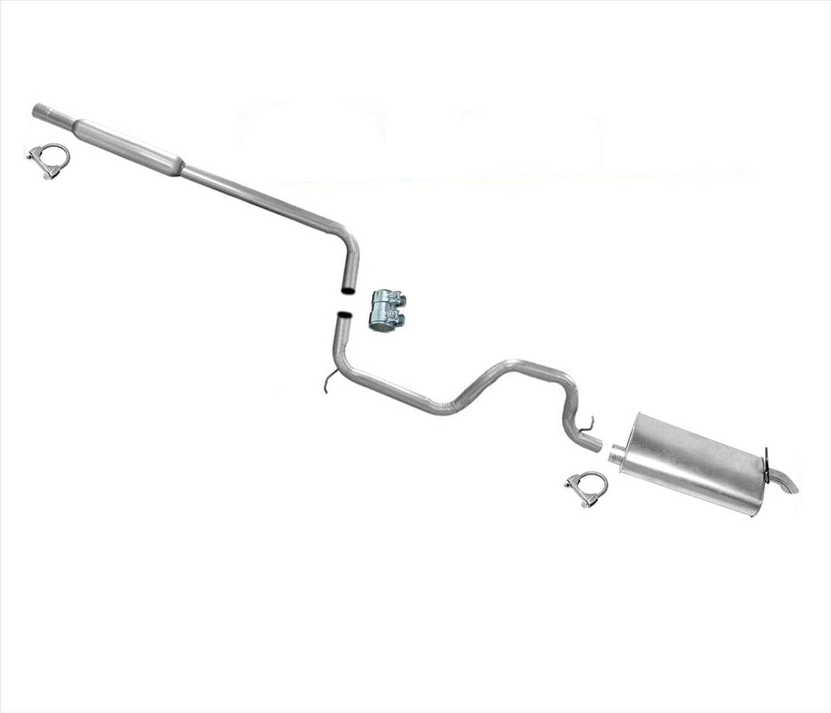 Muffler Single Exhaust Pipe System P4995