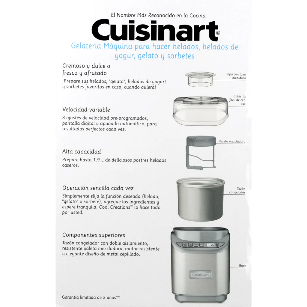 Silver Ice Cream Maker H949