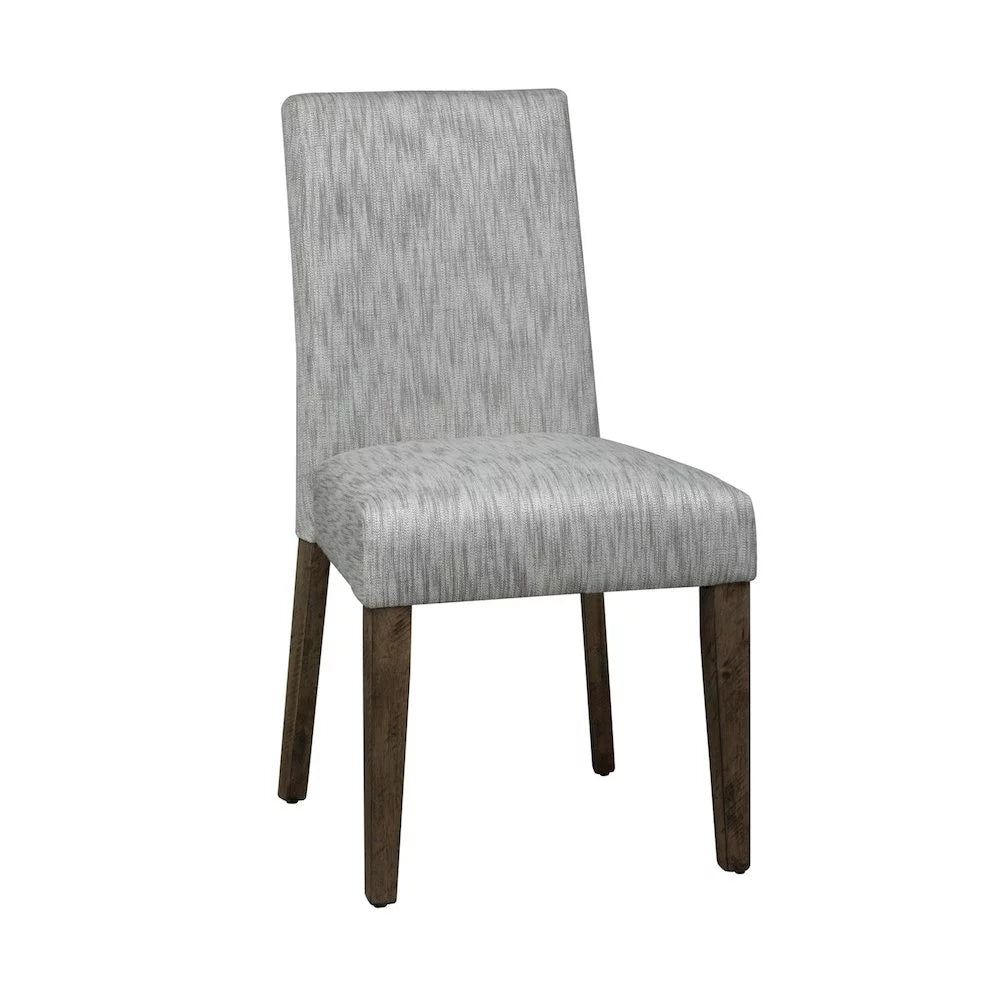 Brown Set of 2 Upholstered Side Chair P15604