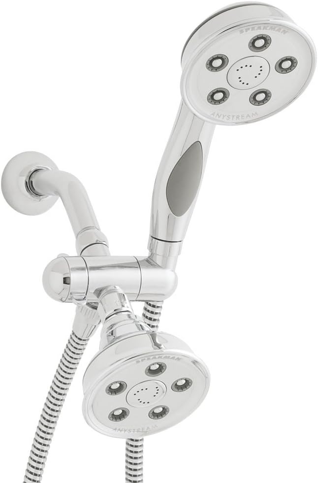Polished Chrome 2.5 GPM 2-Way Shower Combination W602