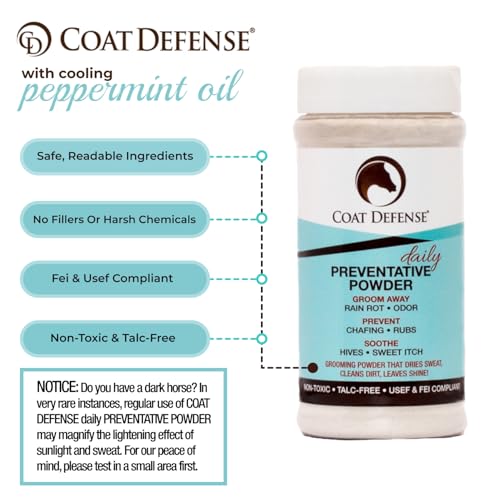 8 oz Equine Dry Shampoo Powder E284