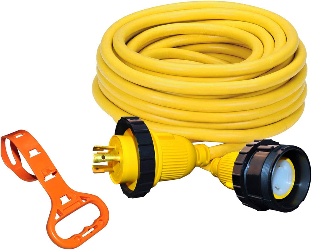 30 Amp RV Power Extension Cord, 100Ft C521