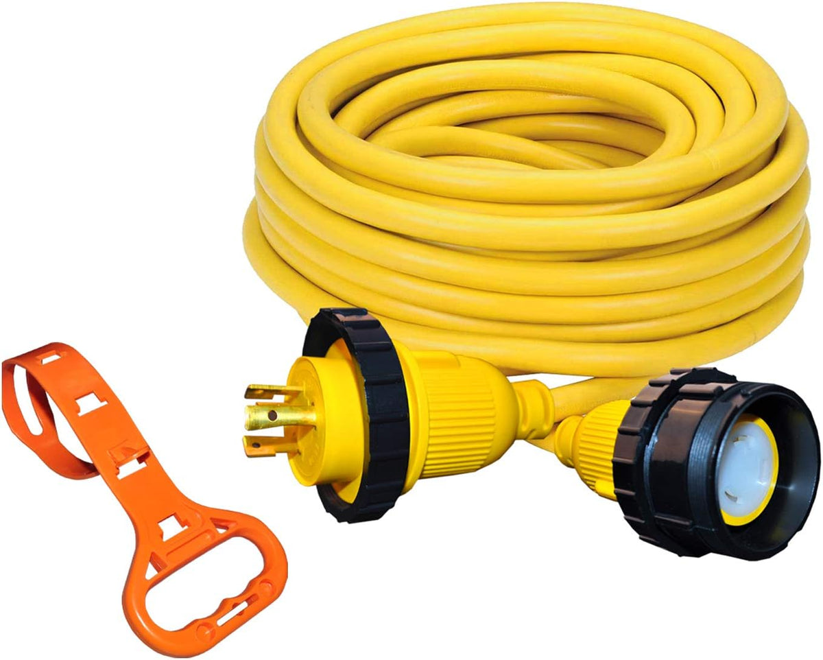30 Amp RV Power Extension Cord, 100Ft C521