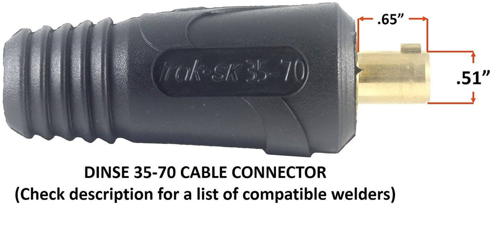 200 Amp Welding Ground Clamp Lead Assembly N1895