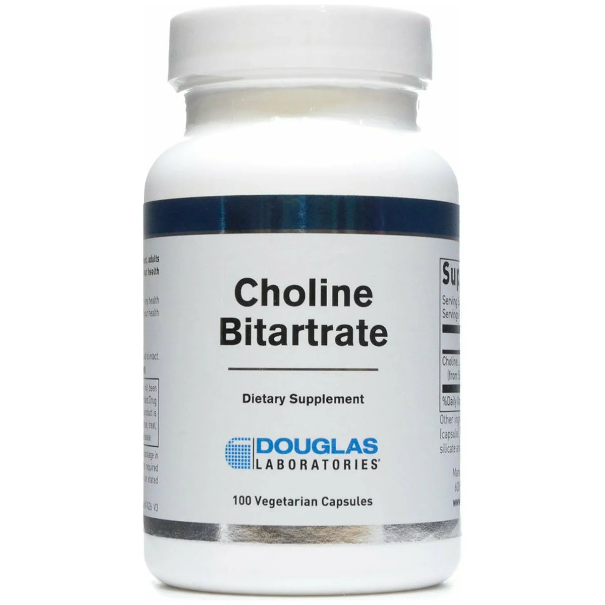 Choline Bitartrate 100 caps X817071